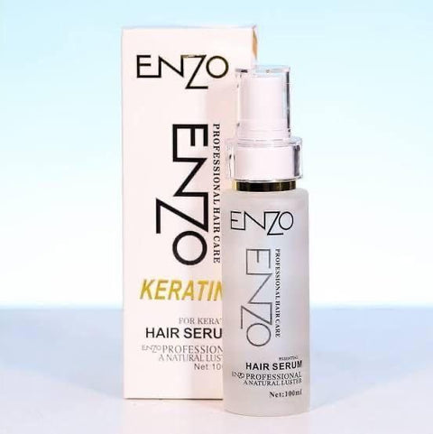 ENZO Keratin Hair Serum – Professional Smoothness & Natural Shine