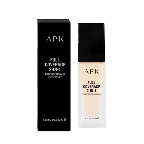 APK Full Coverage 2-In-1 Foundation & Concealer